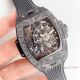 Swiss Grade Replica Hublot Spirit of Big Bang Tourbillon Carbon 42mm Watch All Black (2)_th.jpg